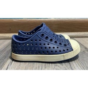 Native Jefferson Infants Size C5 Dark Blue Slip On Water Shoes